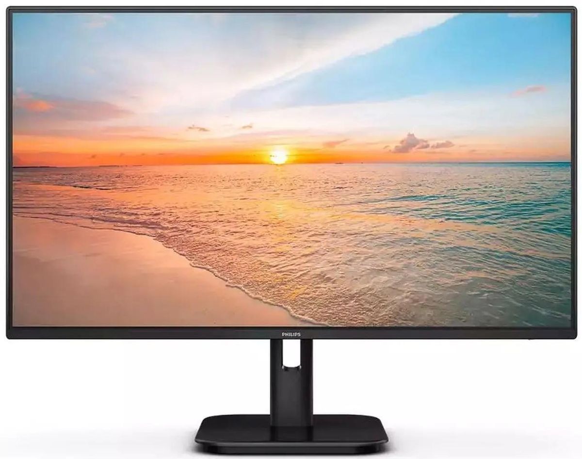 23.8" Монитор Philips 24E1N1300A/00,  1920x1080,  IPS,  100Гц,  1хHDMI,  черный [24e1n1300a (00/01)]